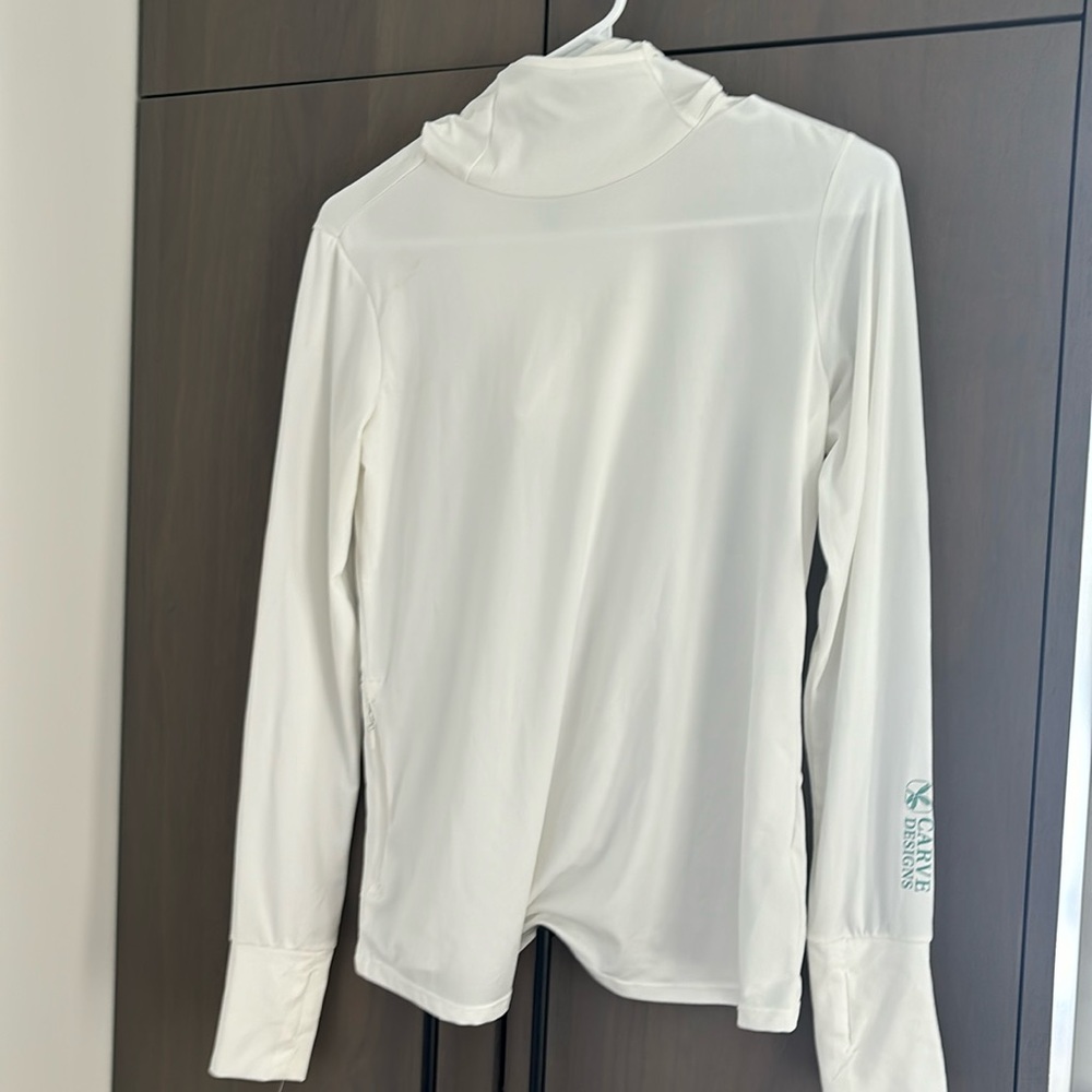 Carve designs white sun shirt